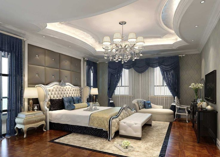 Đèn thả trần phòng ngủ đơn giản, hiện đại
