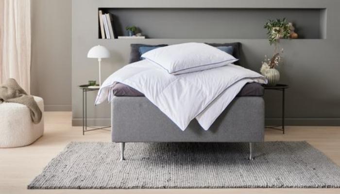 Ruột gối lông vũ GALDEBERGET trắng, 50x70/75cm, 750gr
