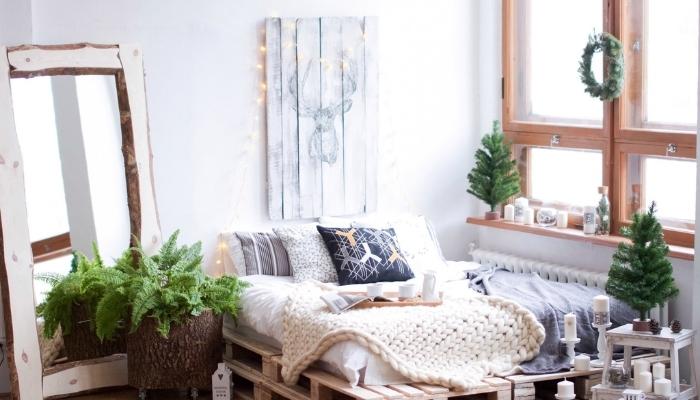 Trang trí phòng ngủ bằng gối đơn giản