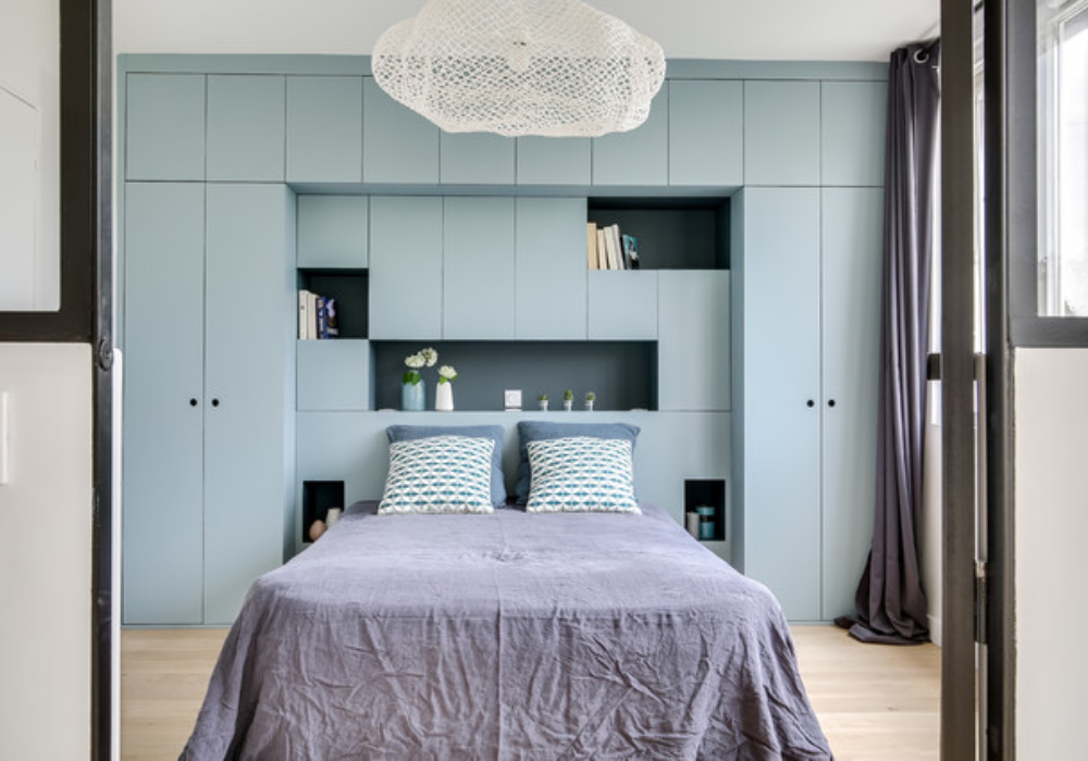 Bố trí phòng ngủ nhỏ 8m2