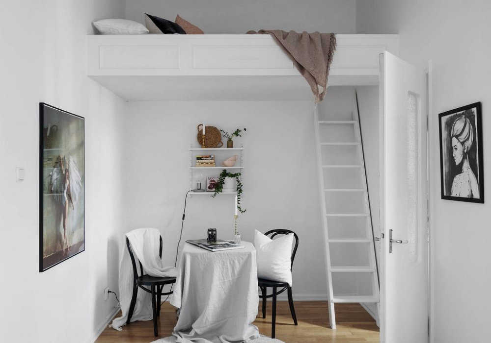 Thử tông màu trầm cho phòng ngủ nhỏ 8m2
