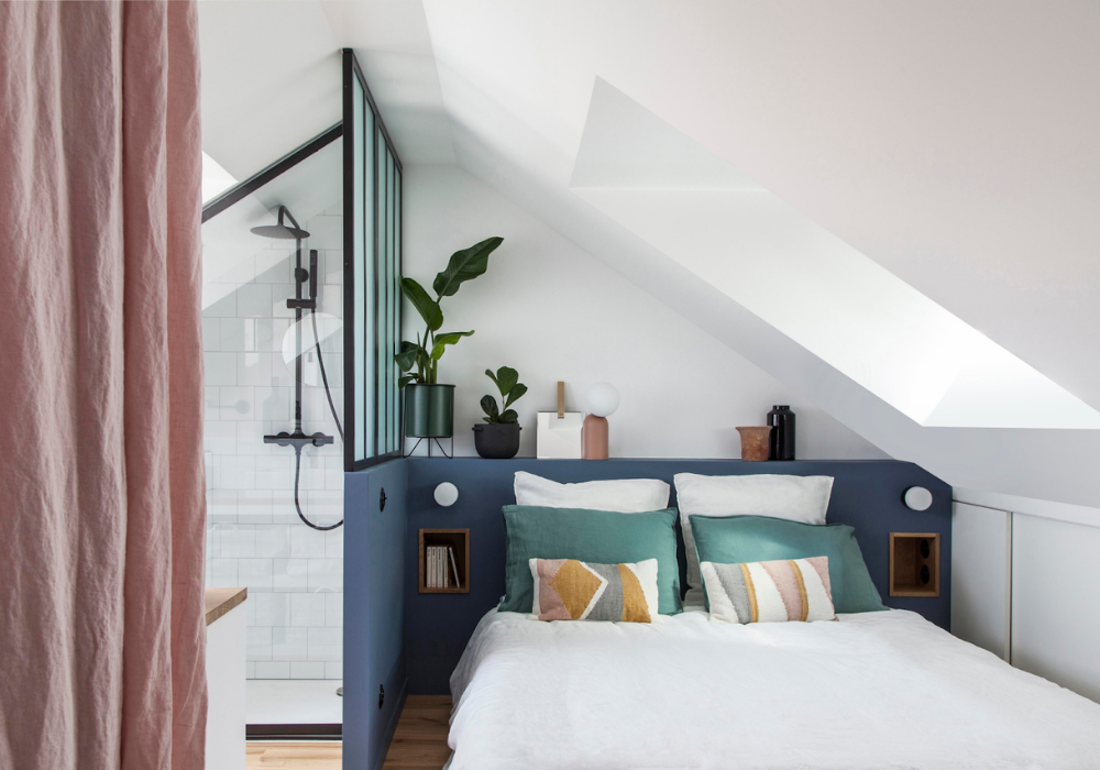 Sắp xếp mọi ngóc ngách trong phòng ngủ nhỏ 8m2