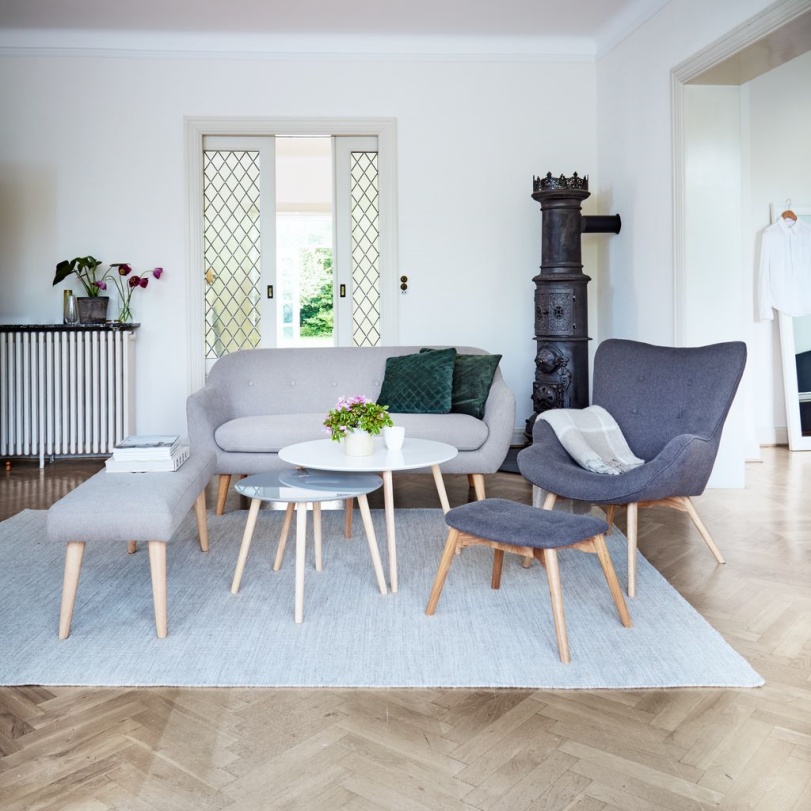 Ngoài việc tô điểm cho không gian sống, Sofa EGEDAL còn là một điểm ngả lưng êm ái của các thành viên trong gia đình. Ảnh: JYSK
