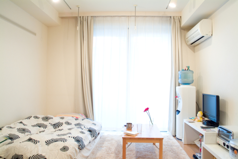 mẫu thiết kế phòng cho thuê phong cách nhật