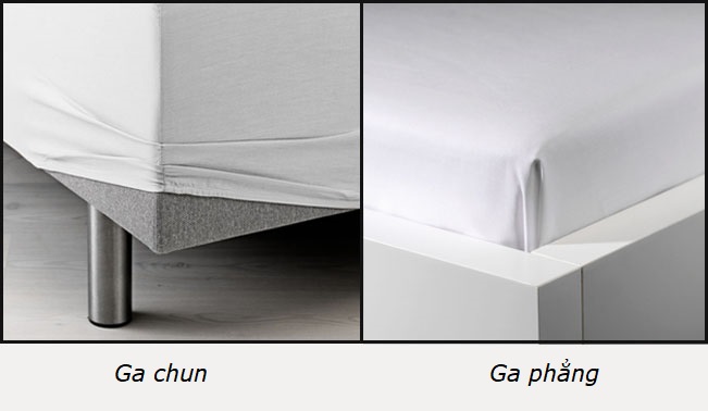 Ga chun và ga phẳng tại JYSK