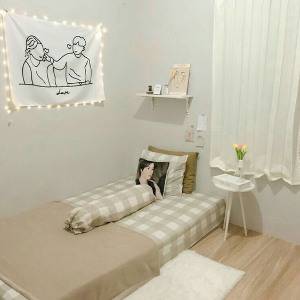 Thiết kế nội thất phòng ngủ 4m2 nhẹ nhàng, đơn giản 