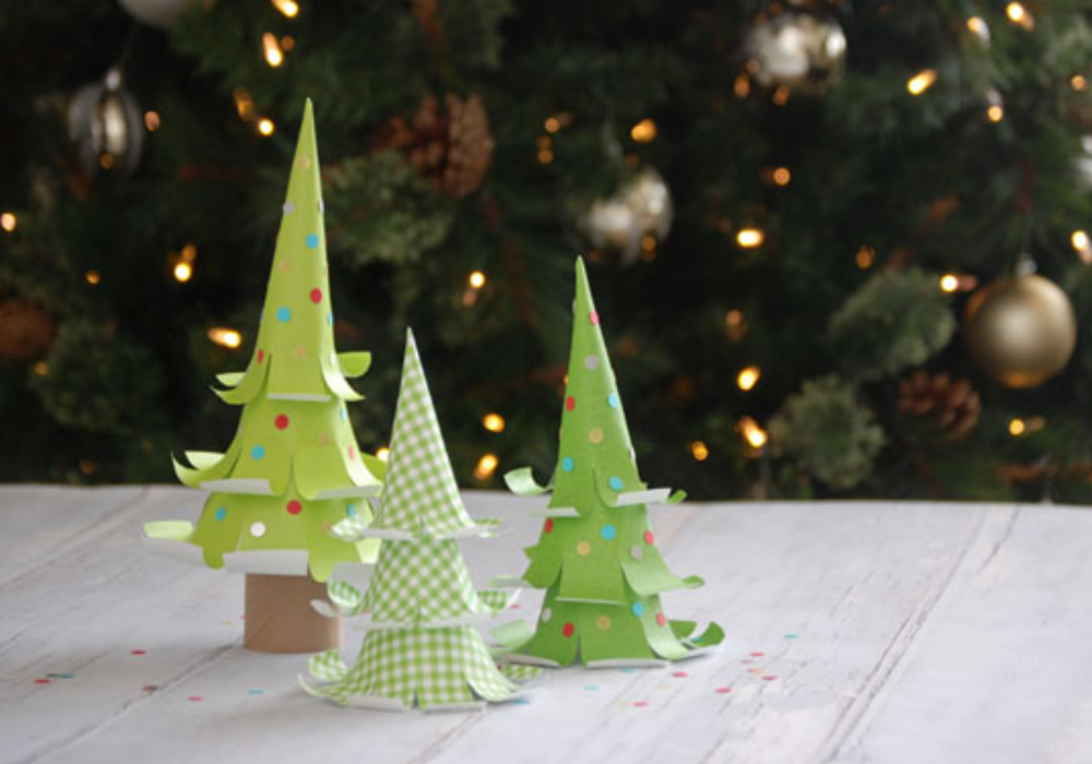 Tổng hợp 15 cách làm cây thông Noel bằng giấy cực đơn giản, dễ làm, xinh xắn 2022