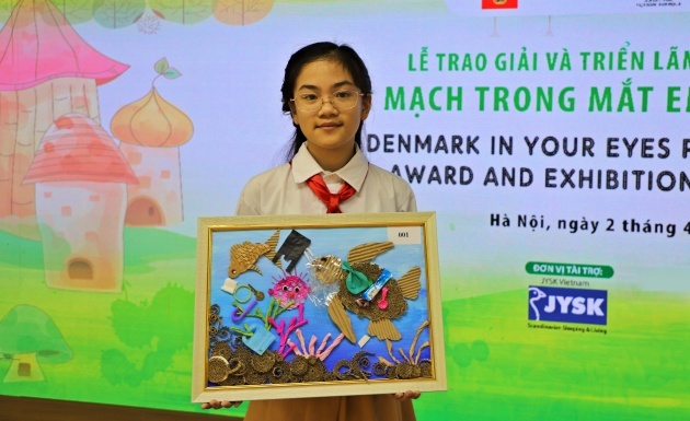 Cùng JYSK Việt Nam hướng về “Tương lai xanh” cho tài năng Việt tại lễ trao giải “Đan Mạch trong mắt em”