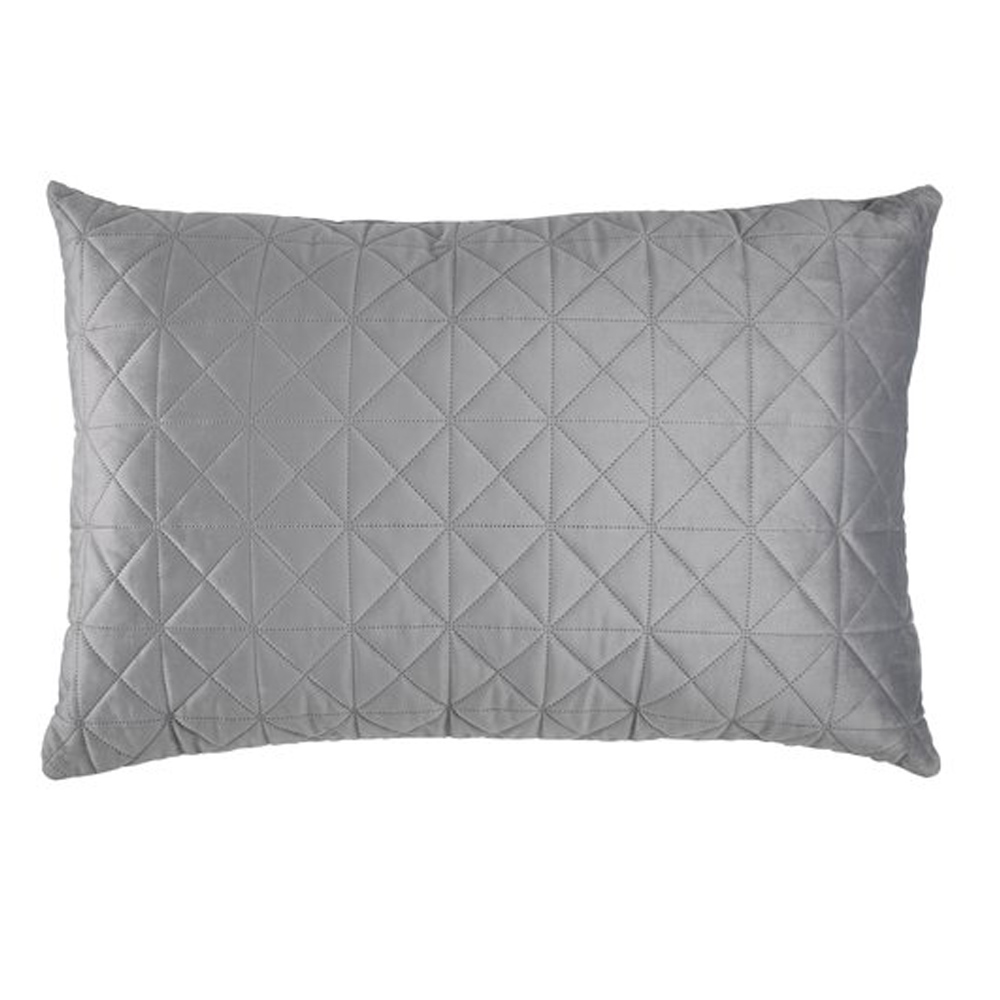 Back Cushion ENGBLOMME Velour 60x90 Grey
