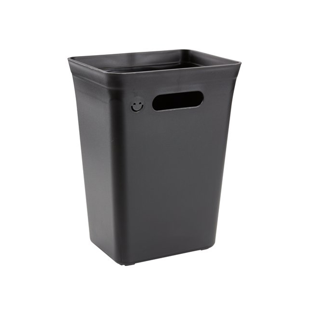 Giỏ đựng rác | VIRGIL | PP | đen | R24xD19xC33cm