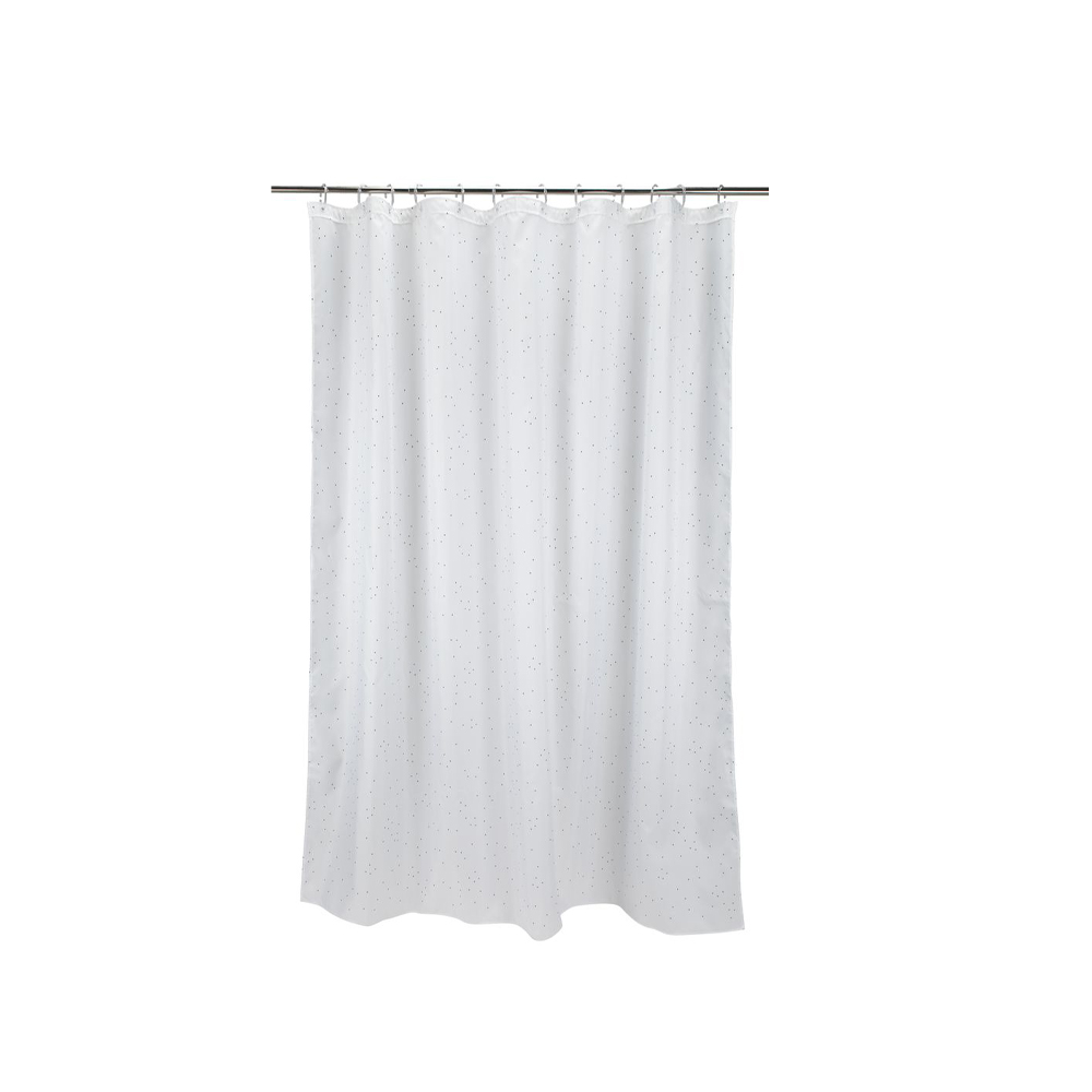 Rèm phòng tắm | HAGBY | Polyester | trắng | R150xD200cm