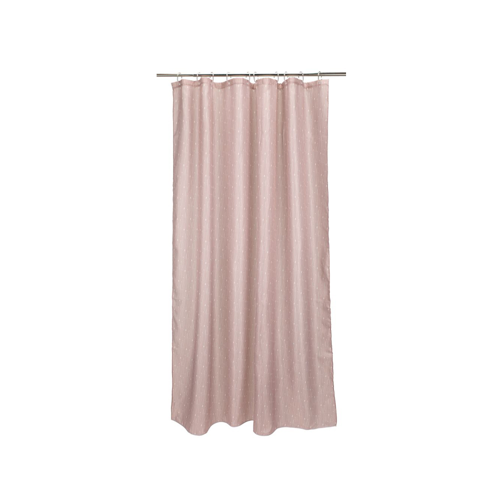 Rèm phòng tắm | MARIEDAL | Polyester | hồng| D200xR150cm