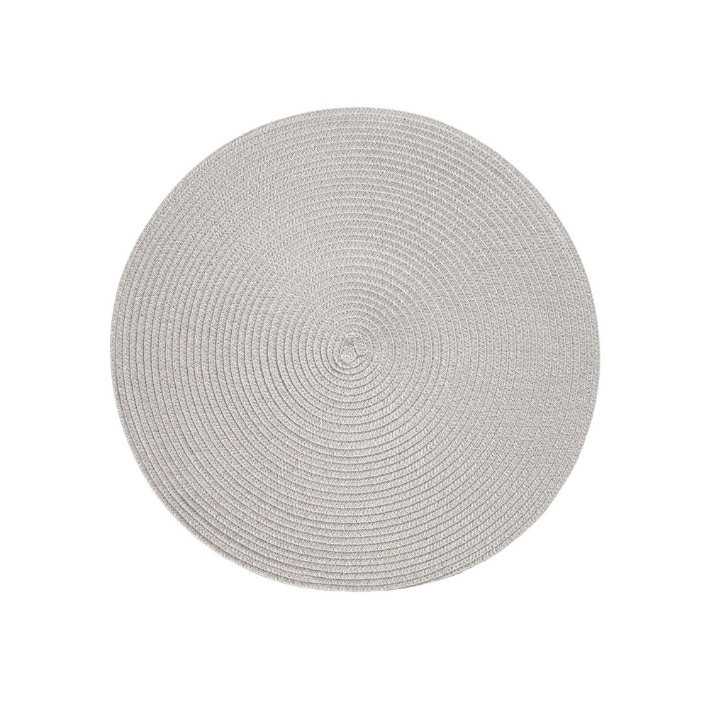 Tấm lót đĩa | KUNGSMYNTA | polyester | bạc | Ø38cm