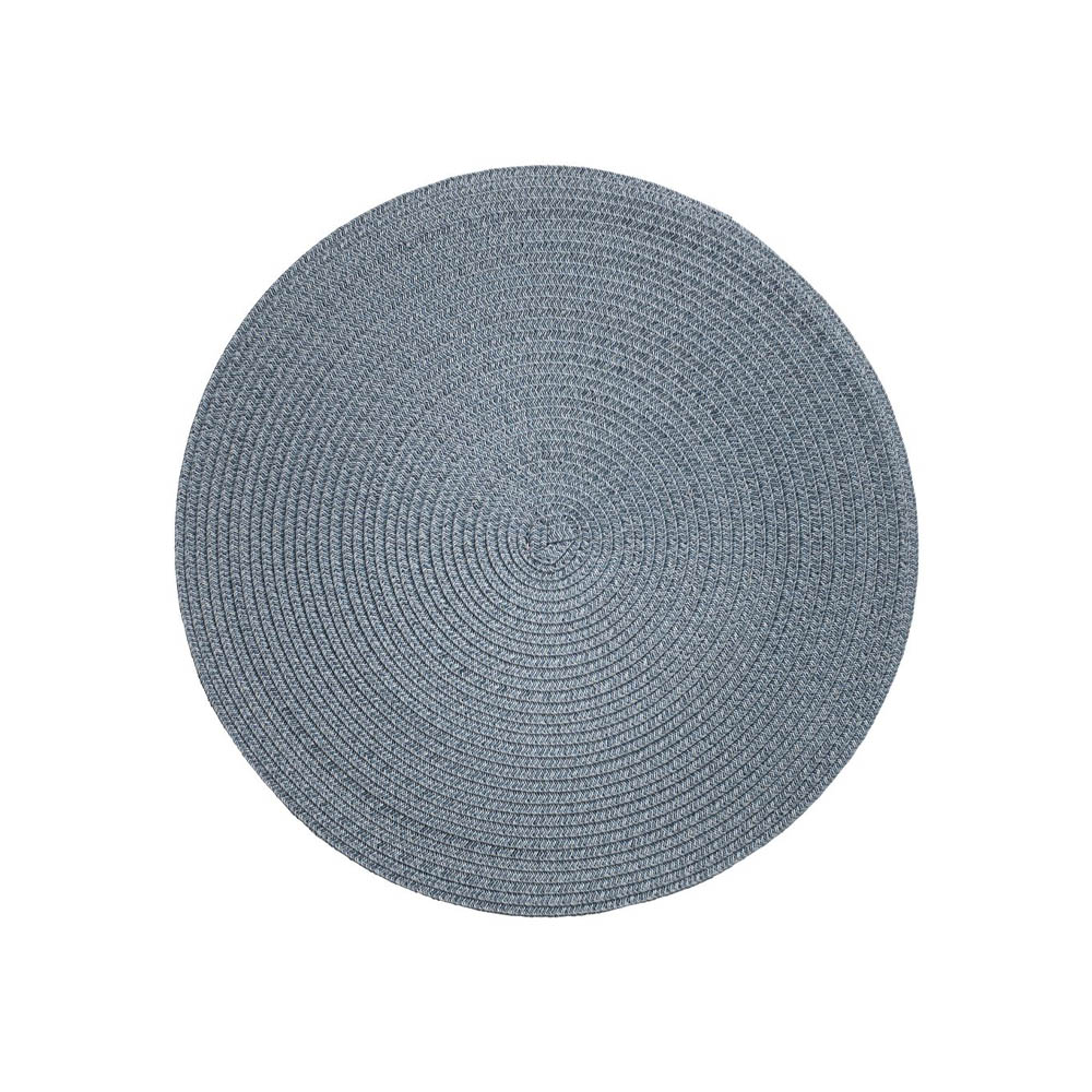 Tấm lót đĩa | KUNGSMYNTA | polyester | xanh biển| Ø38cm