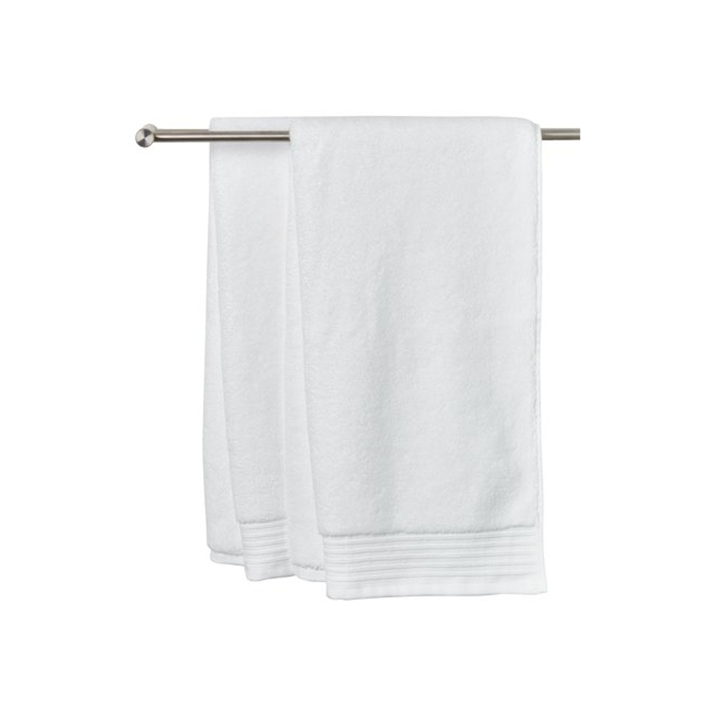 Khăn tắm | SORUNDA | cotton | trắng | R50xD100cm