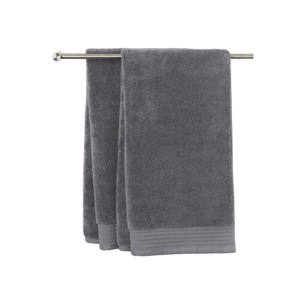 Khăn tắm | SORUNDA | cotton | xám | R50xD100cm