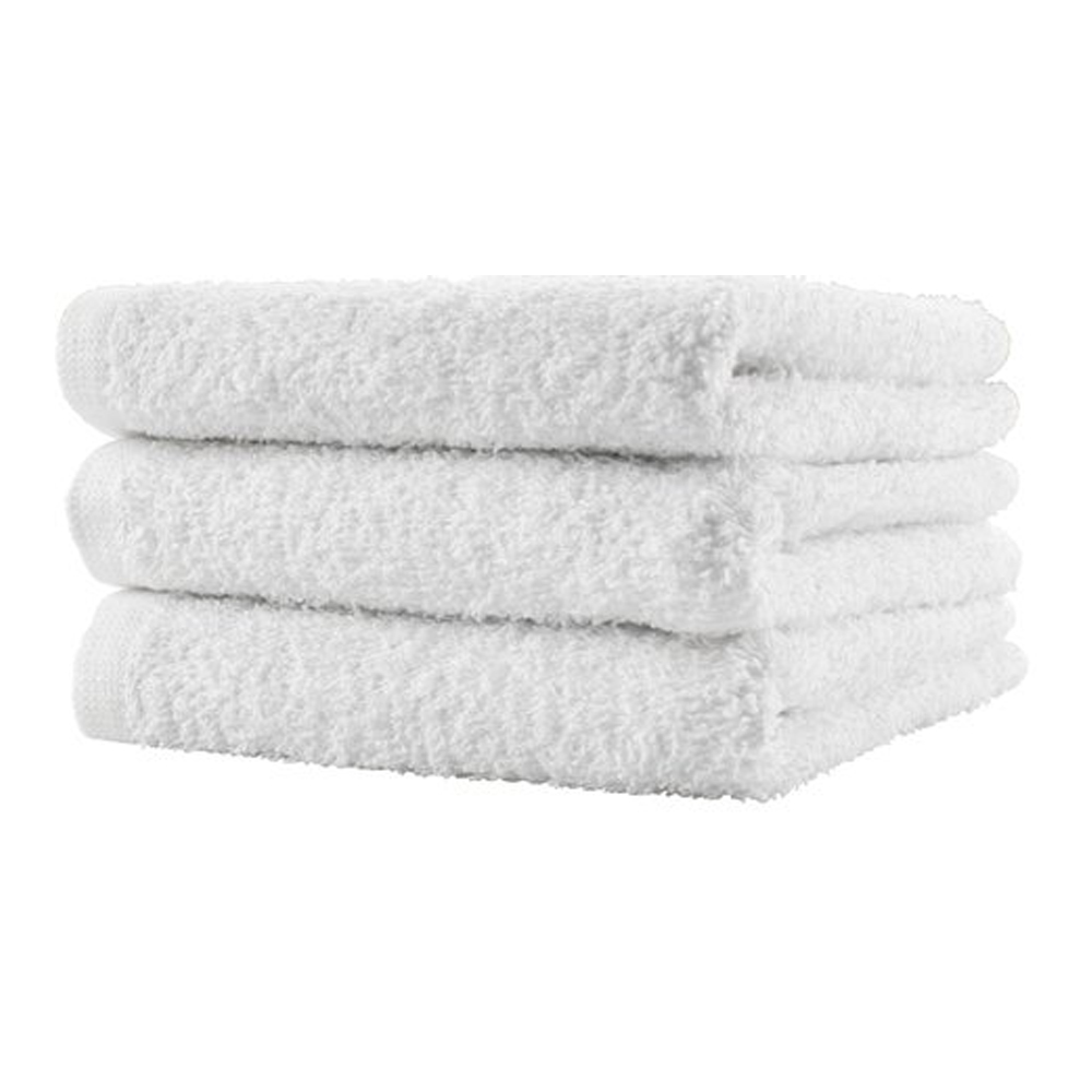 Bath towel FLISBY 65x130 white