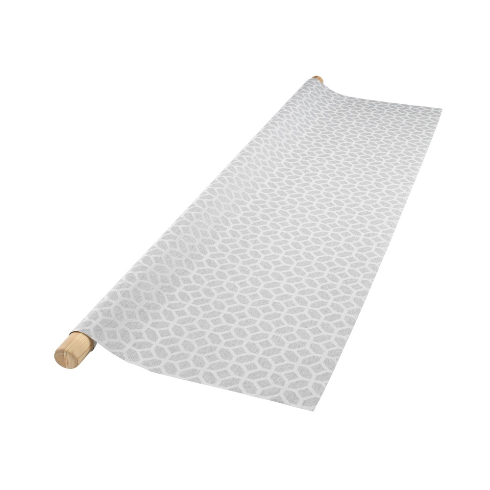 Khăn phủ bàn | SVARTOR | polyester/cotton | xám | D135cm