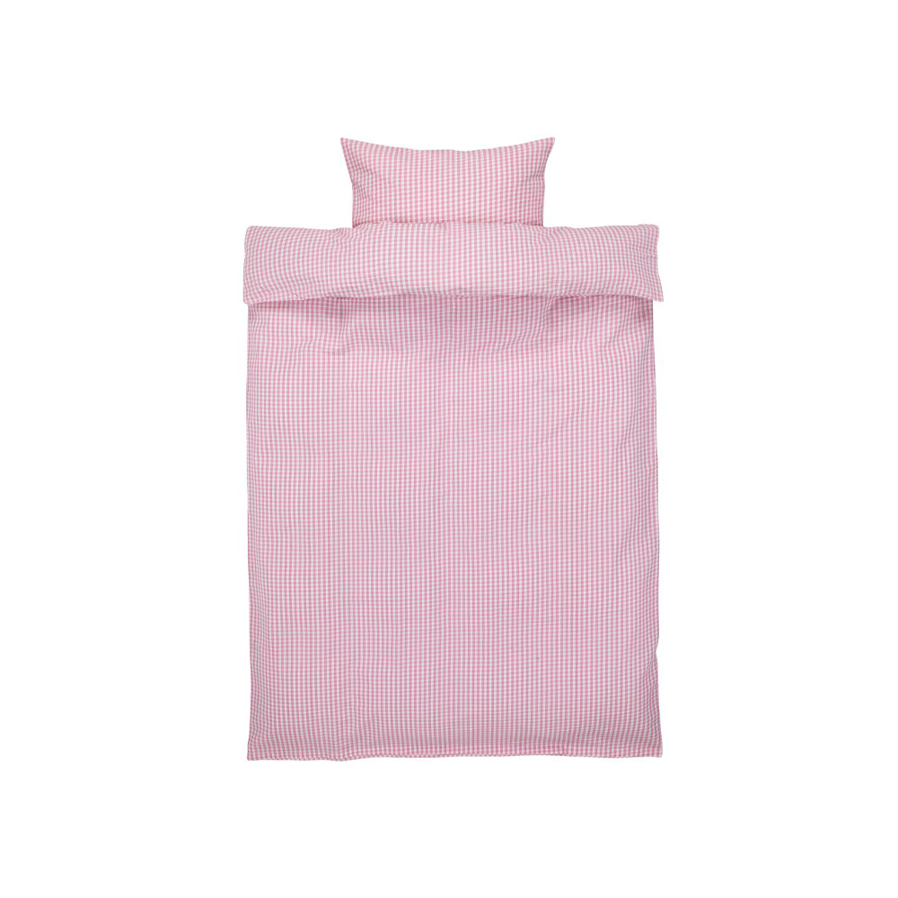 Duvet cover set | cotton seersucker | AMY | Rose | 140x200cm