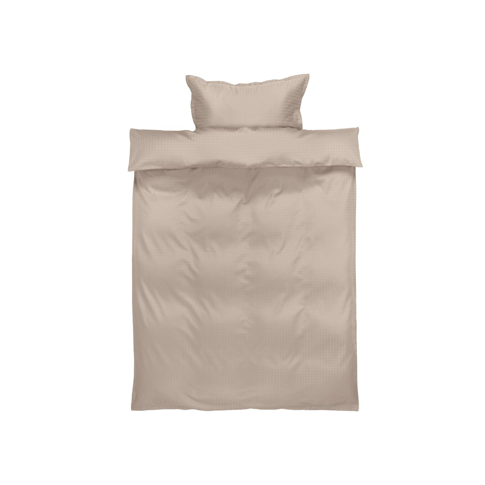 Duvet cover set | cotton sateen | INGEBORG | Sand | 140x200cm
