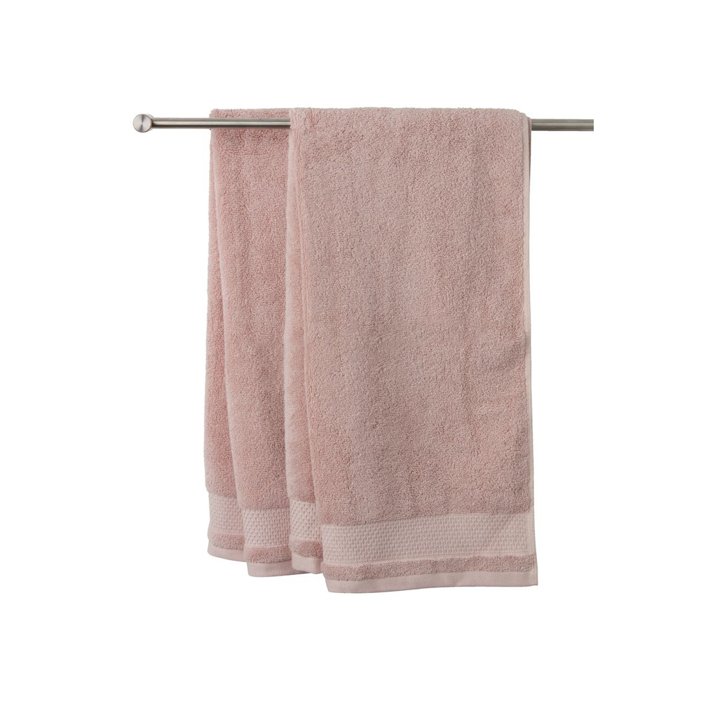 Bath towel NORA 70×140 dusty rose