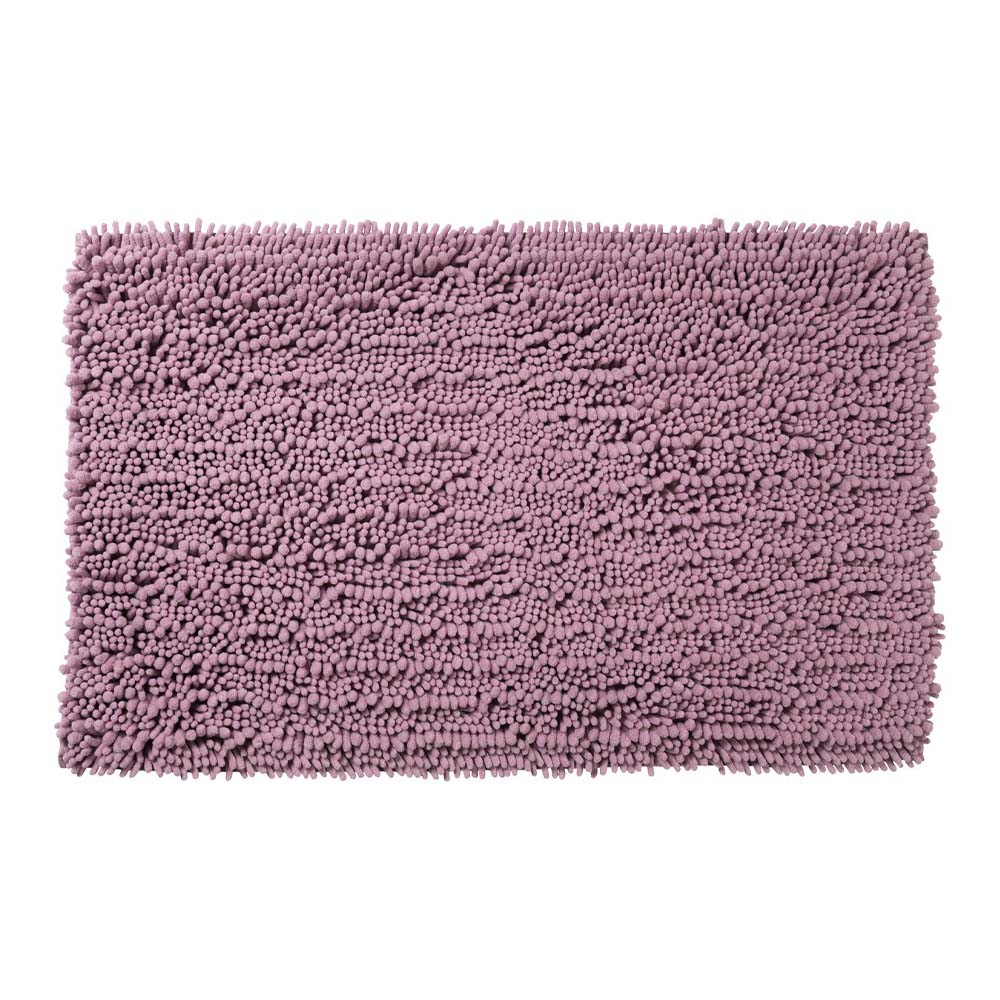 Thảm phòng tắm | ROSVIK | polyester | hồng | R50xD80cm