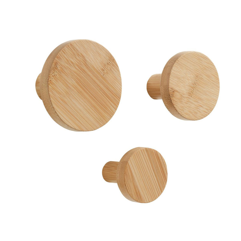 Wall hooks VANDSTED 3 pack bamboo