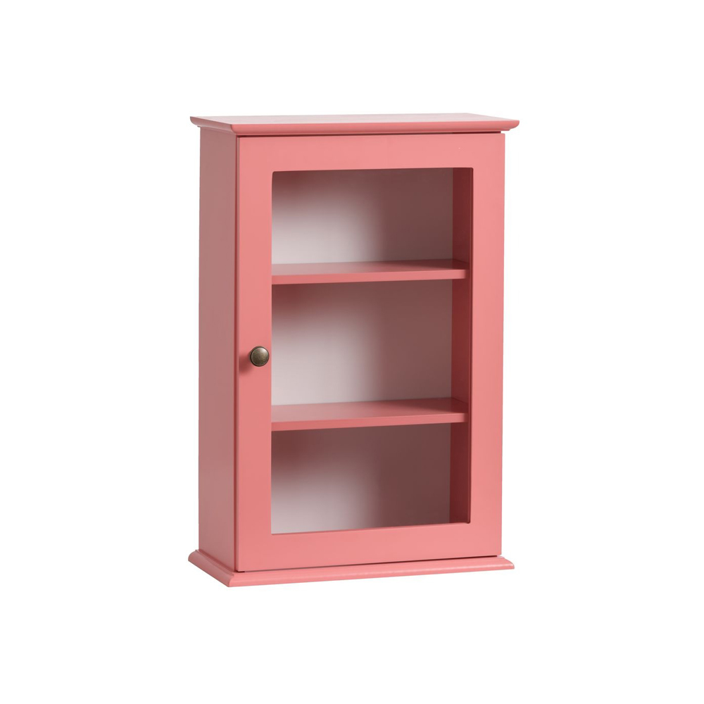 Tủ treo tường | LOOK IN | gỗ công nghiệp/kính | hồng | R41xD63xC7cm