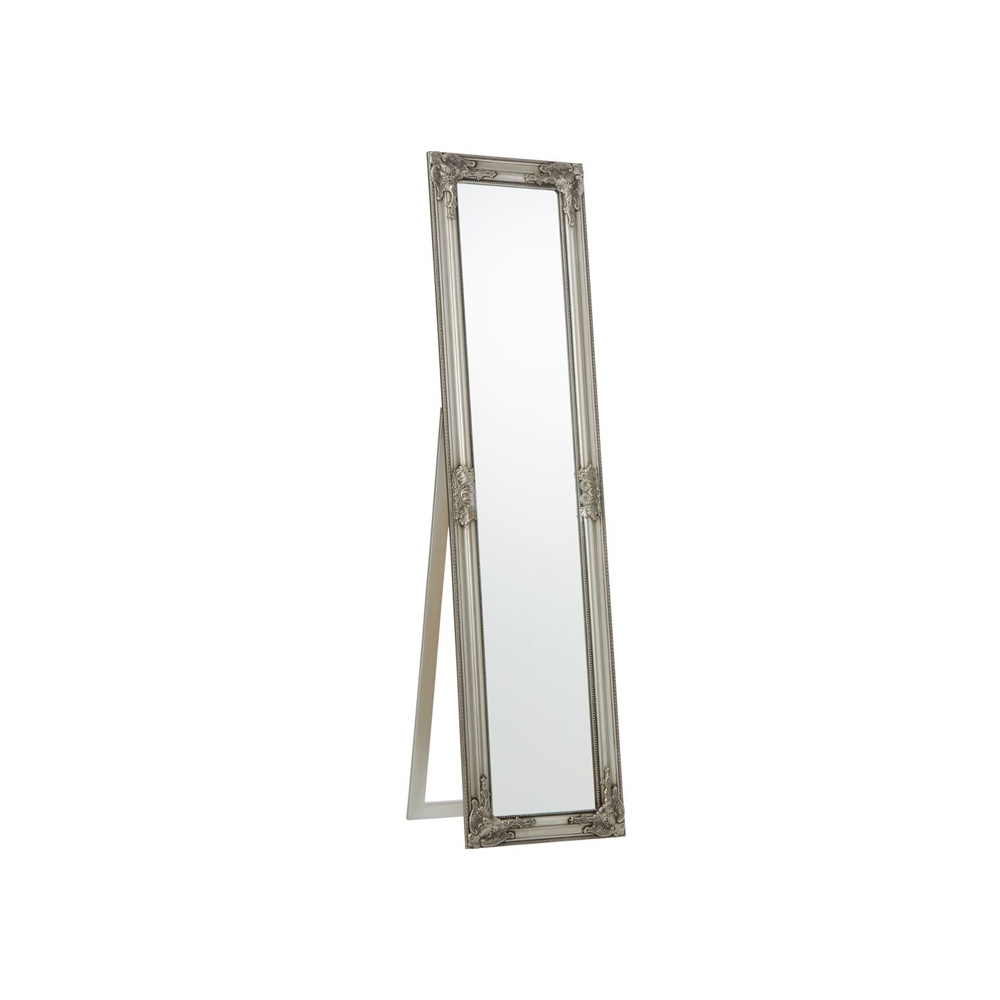 Gương | NORDBORG | khung gỗ công nghiệp | màu bạc | R40xD160cm