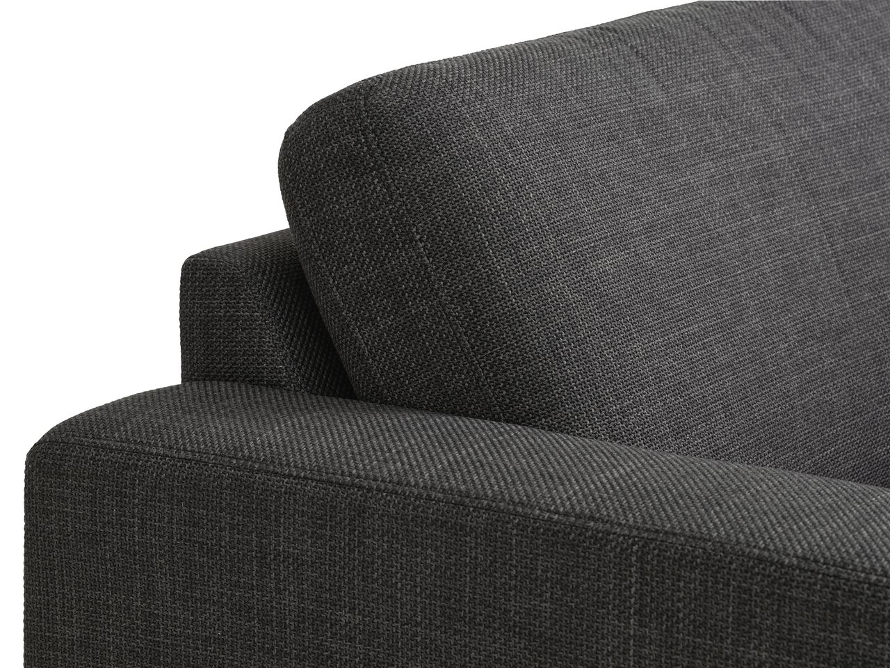 Sofa KONGSMARK chaise longue dark grey - JYSK