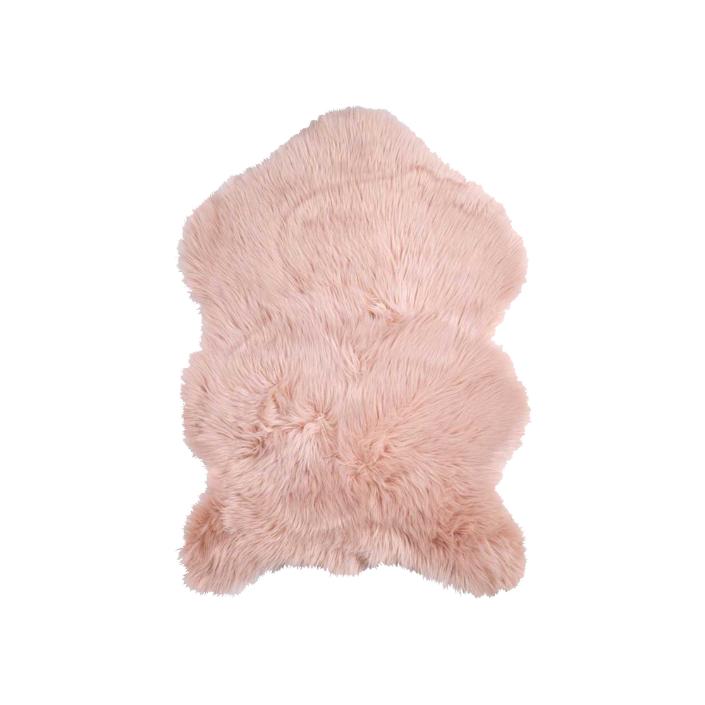 Thảm lông | TAKS | acrylic | hồng | D90xR60cm