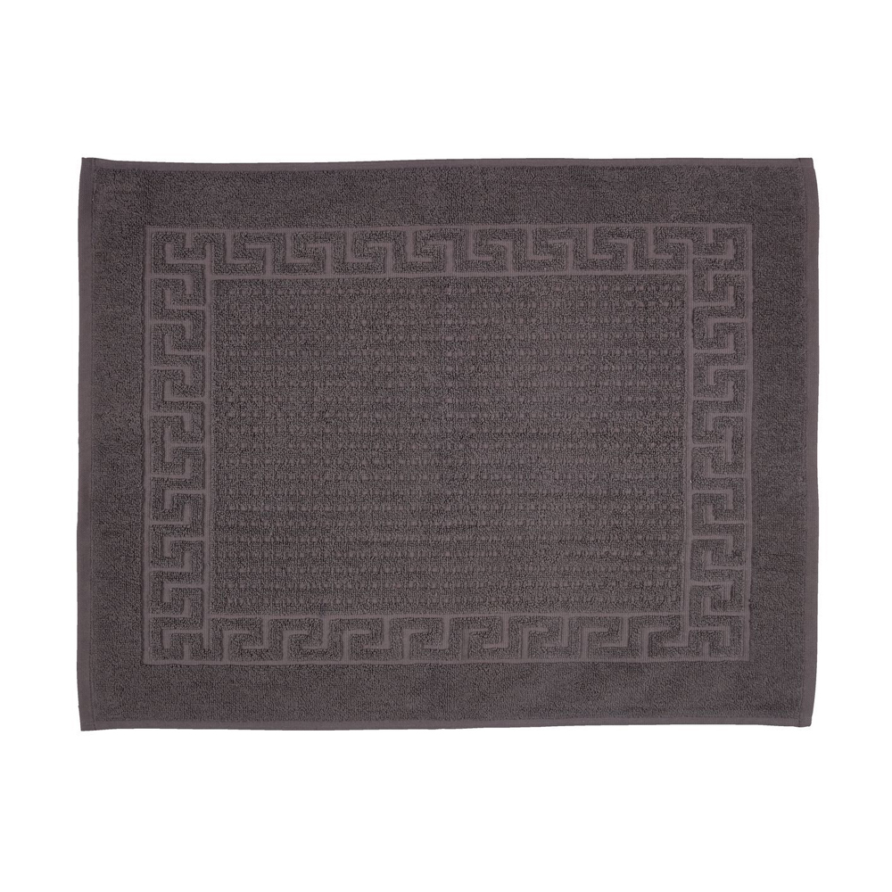 Thảm phòng tắm | MUNGA | cotton | xám | R50xD70cm