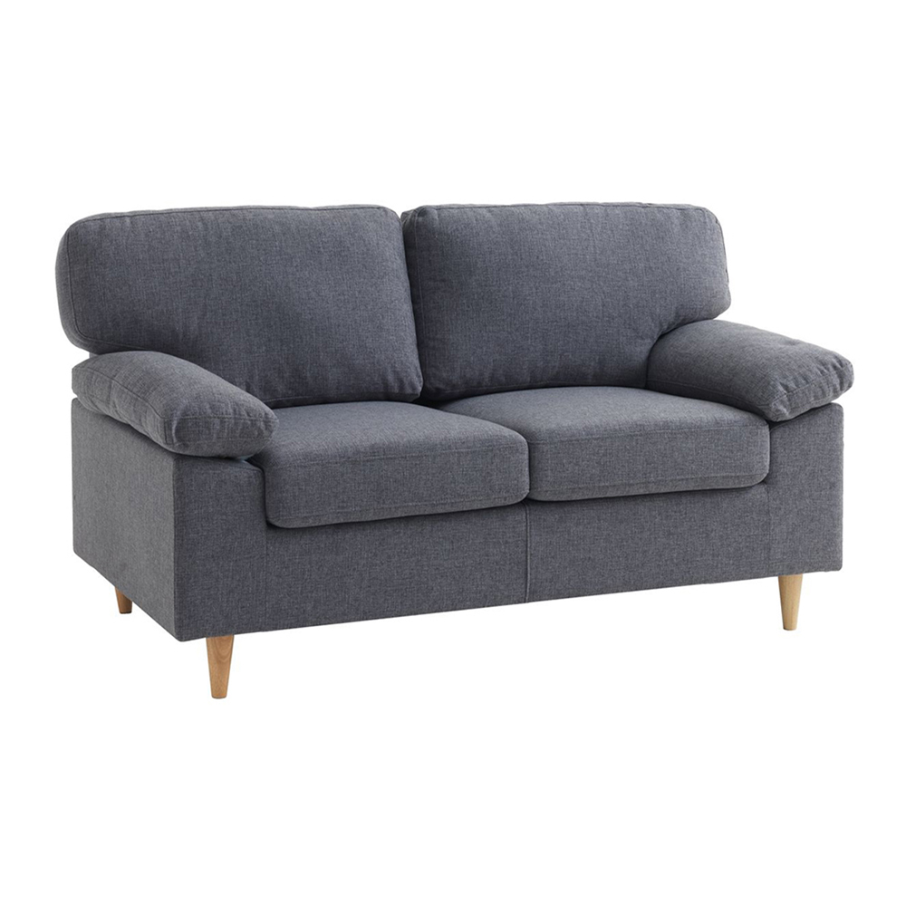 Sofa 2 chỗ | GEDVED | vải polyester | xám | R154xS85xC84cm