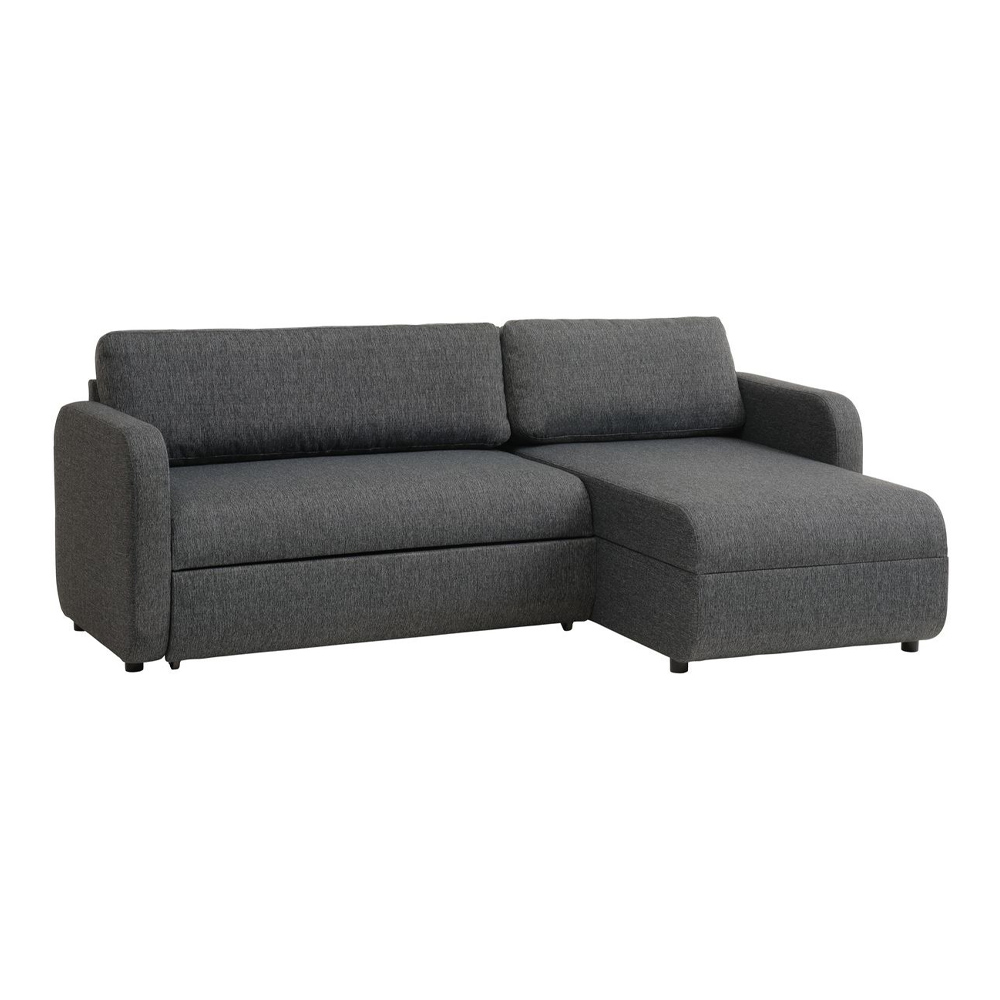 Sofa giường đổi góc | JETSMARK | vải polyester | xám | R220xS69/139xC85cm