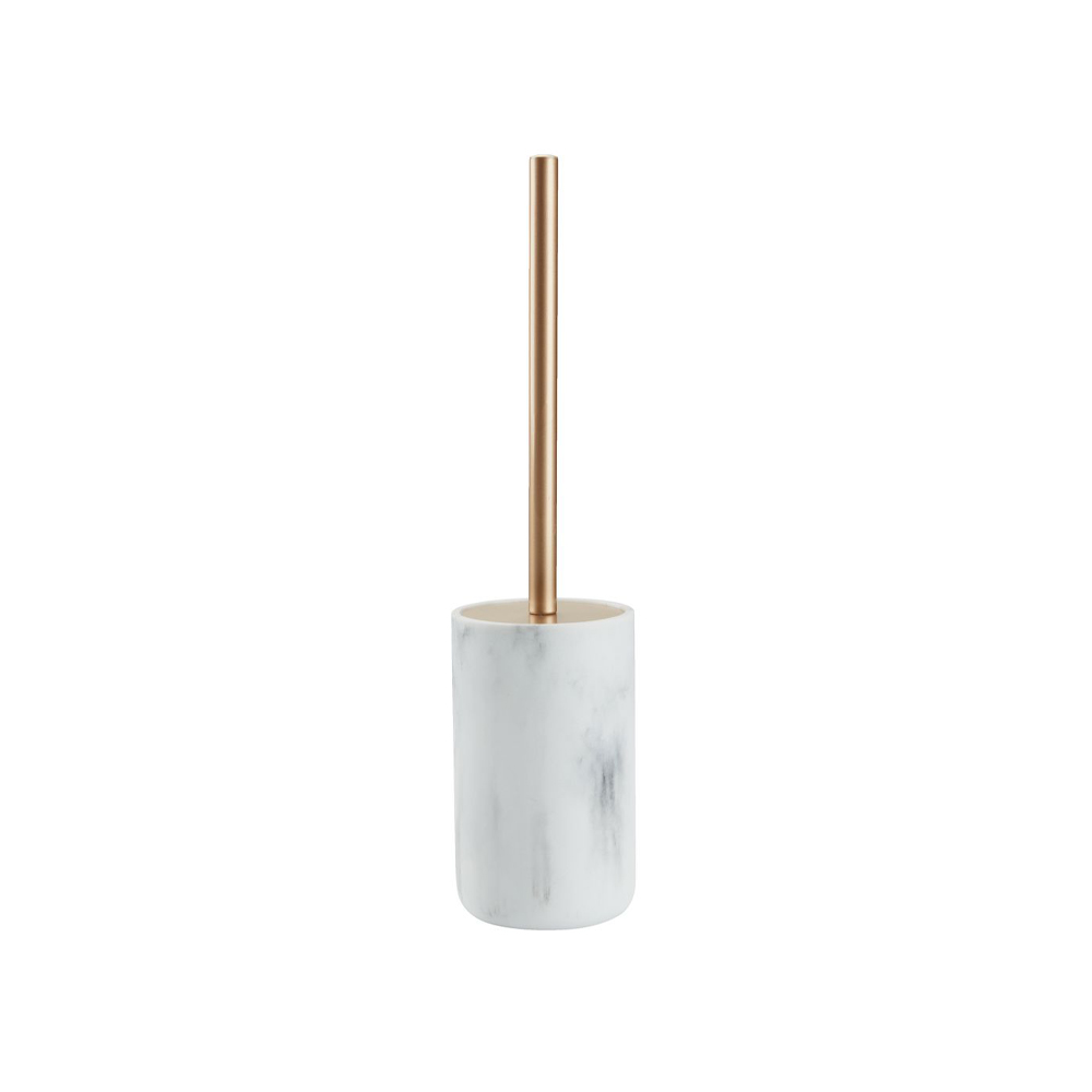 Chổi cọ toilet | BERGHEM | nhựa/polyresin | màu đá cẩm thạch | Ø10xC40cm