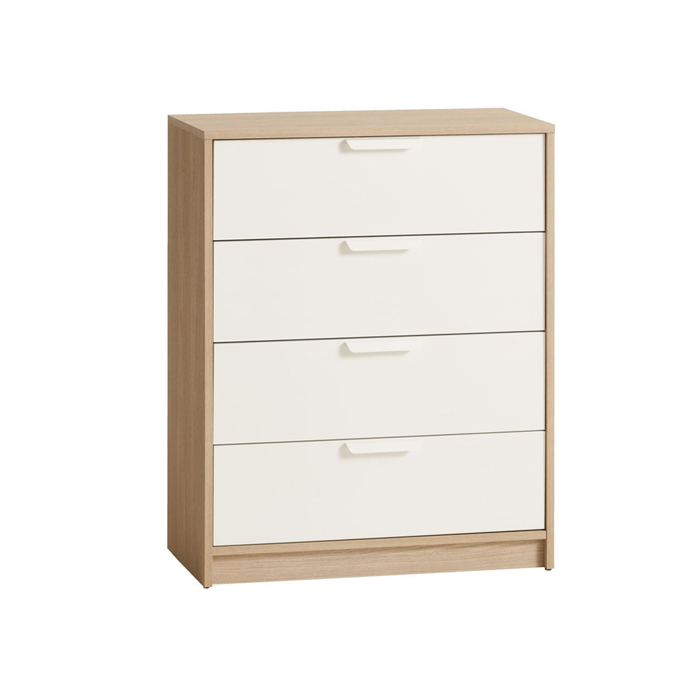 Tủ ngăn kéo | JENSLEV | gỗ công nghiệp | màu sồi/trắng | R71xS36xC89cm