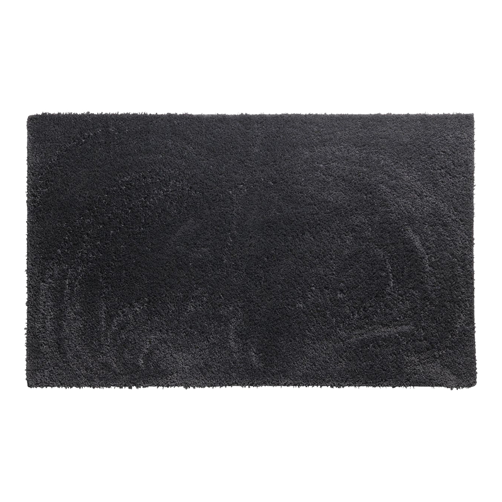 Thảm phòng tắm | KARLSTAD | polyester microfiber | xám | R70xD120cm
