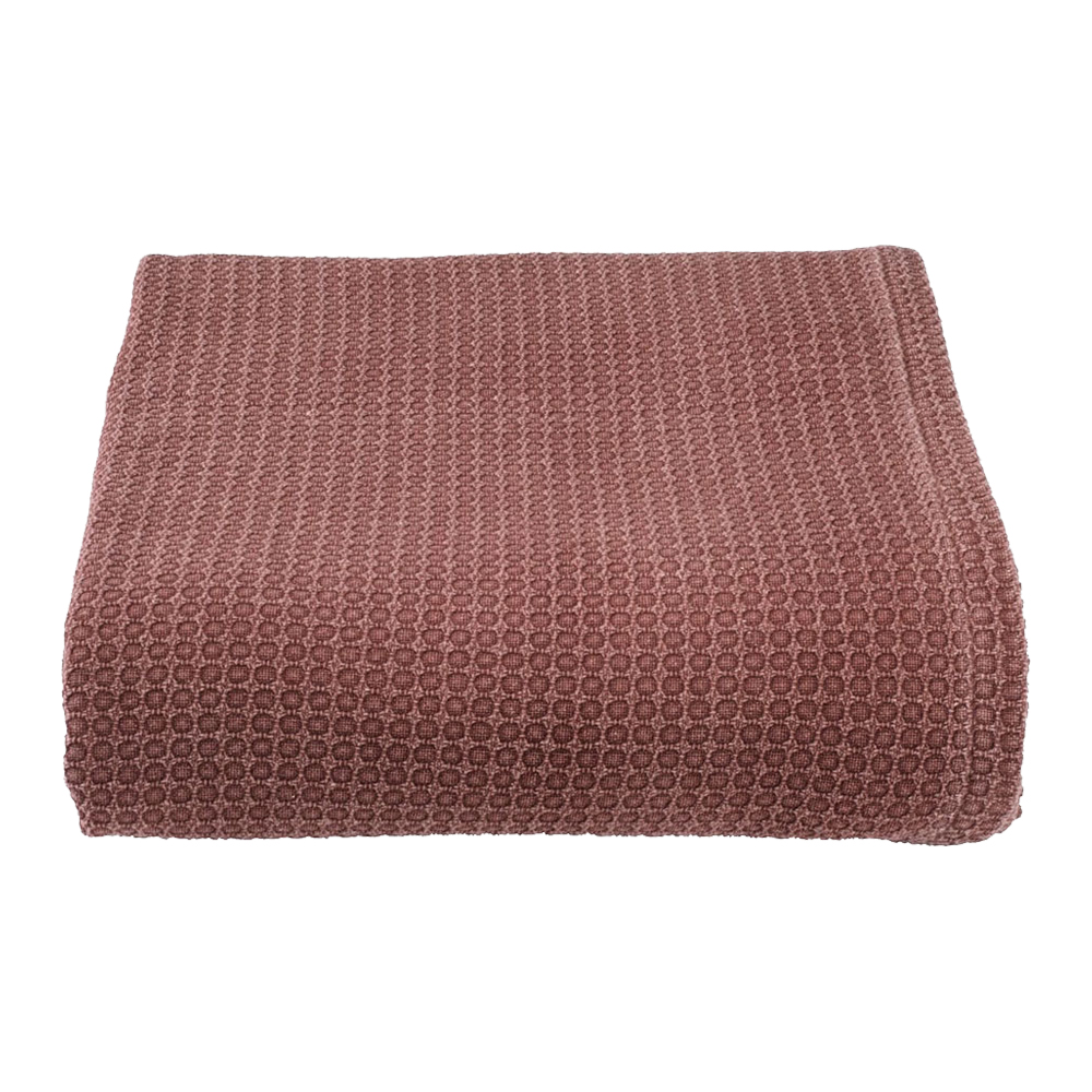 Blanket OXEL, red burgundy 220x240cm