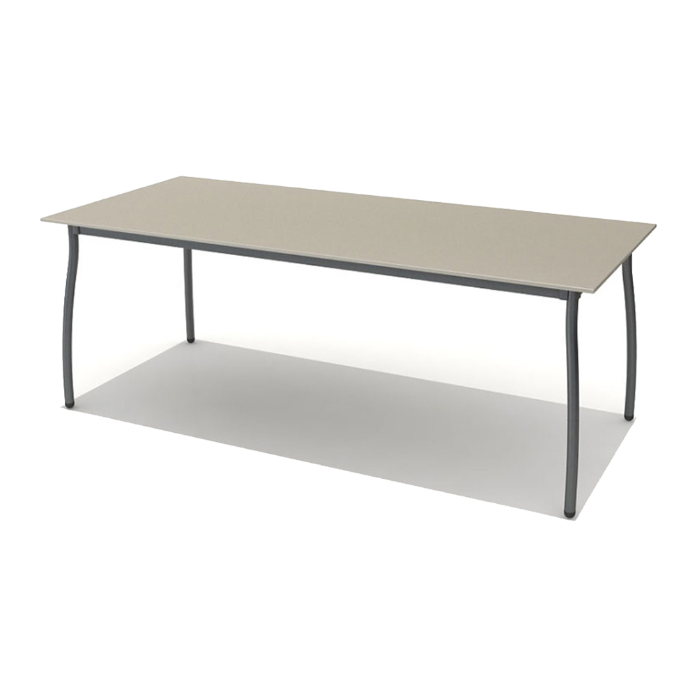 Bistro table AQUILA 200x88 gray