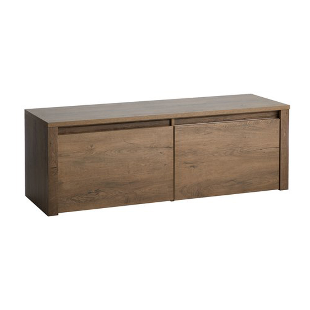 Bench VEDDE 2 drawers wild oak