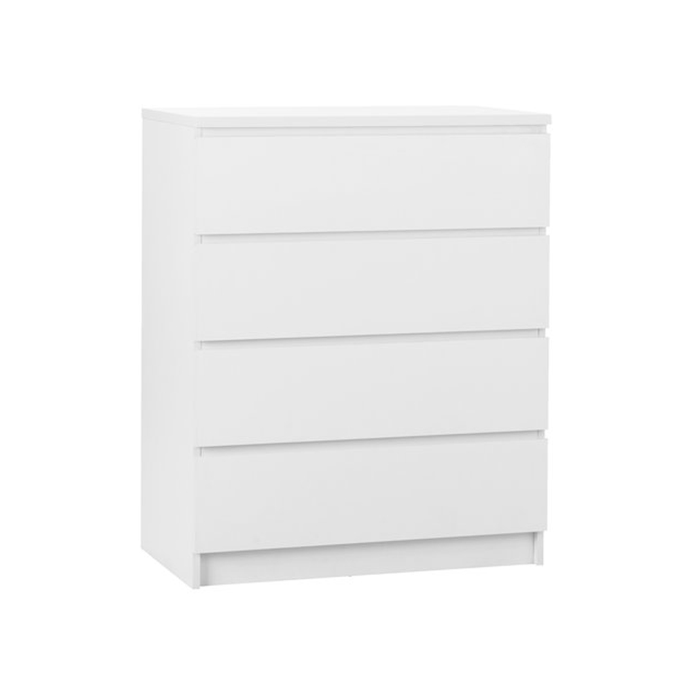 Tủ ngăn kéo 4 ngăn | LIMFJORDEN | gỗ công nghiệp | trắng | R81xS48xC101cm