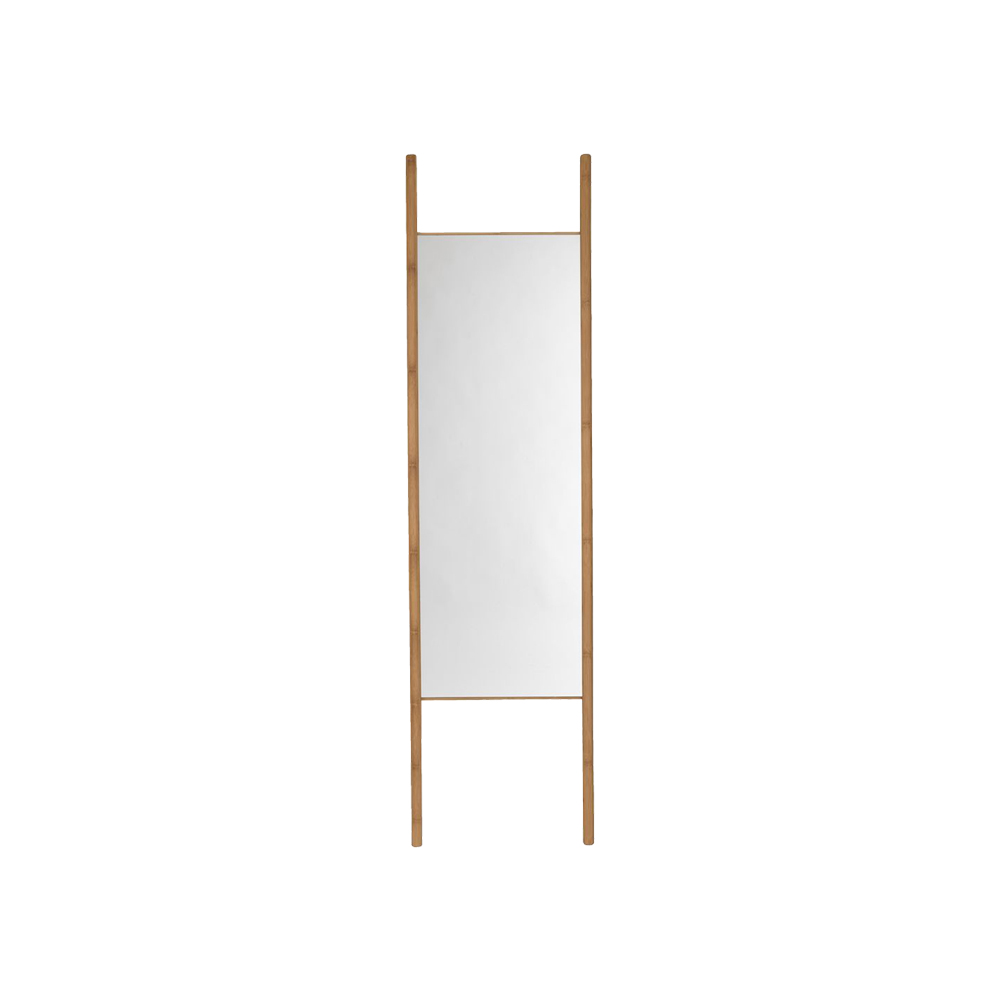 Mirror Vandsted 48x180 cm Bamboo/Natural