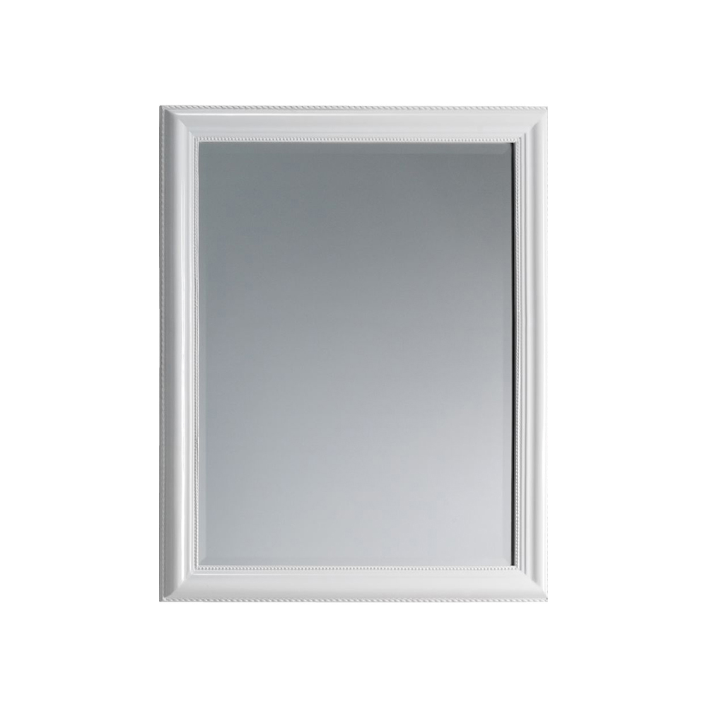 Gương MARIBO khung trắng bóng; 70x90cm; PLUS