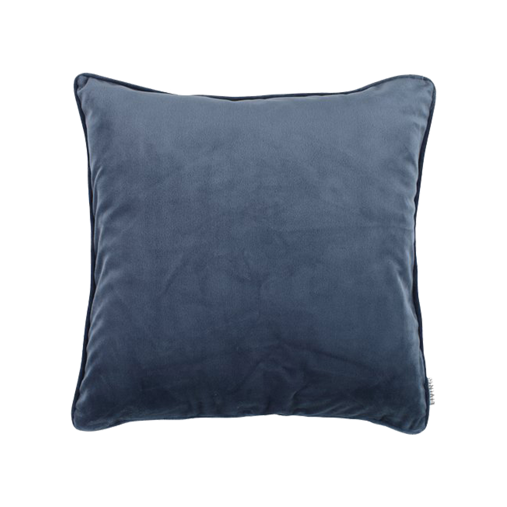 Vỏ gối trang trí KATTEFOT | vải polyester xanh | 50x50cm