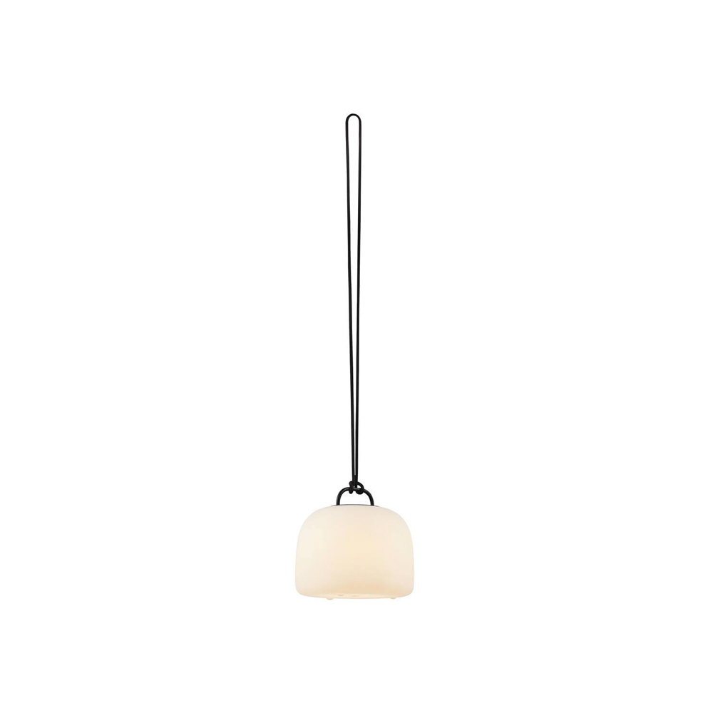 Outdoor pendant lights NORDLUX KETTLE 22 | white plastic | Ø22xC19cm