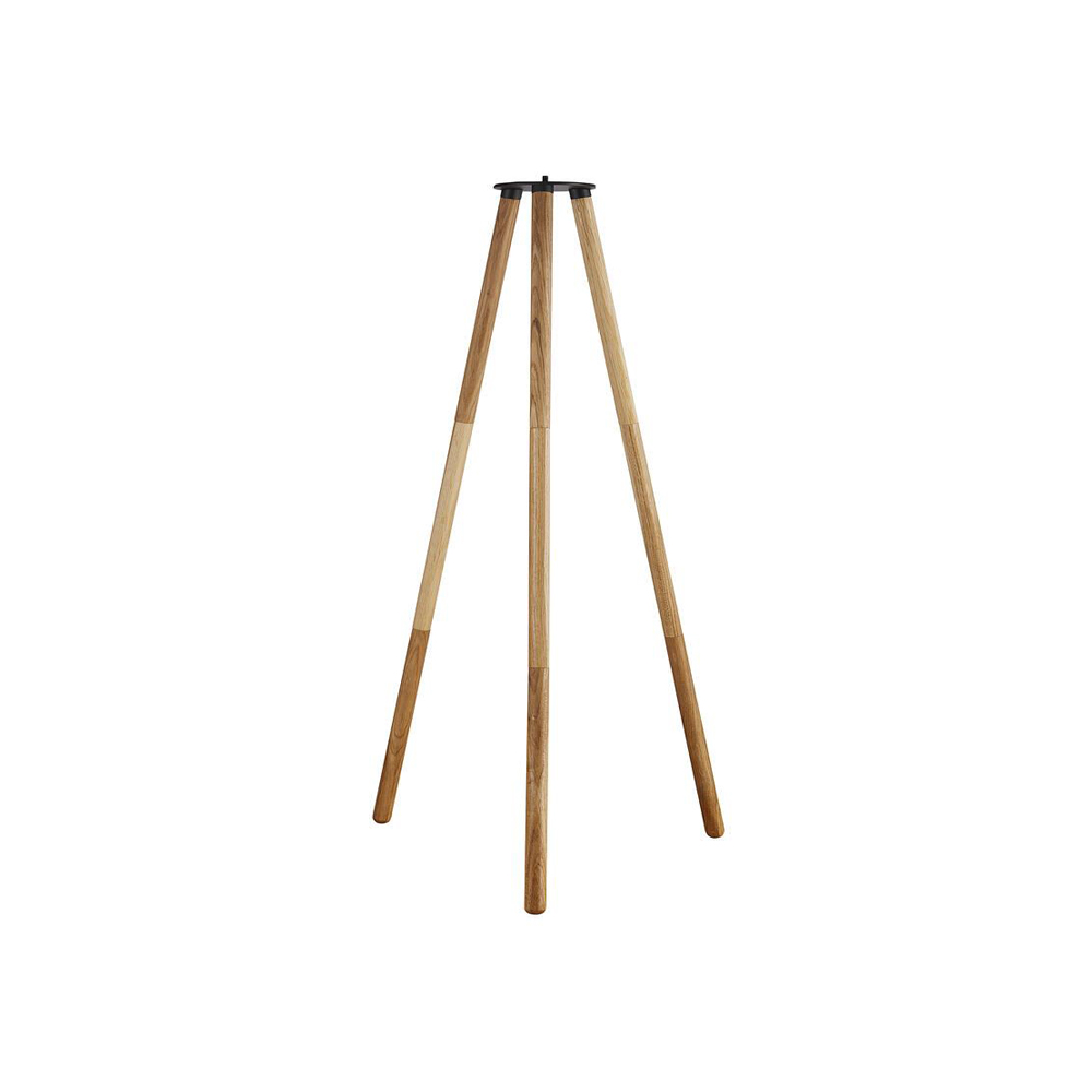 Chân đèn ngoài trời NORDLUX KETTLE TRIPOD 100 | gỗ tự nhiên | D32xR36xC102cm
