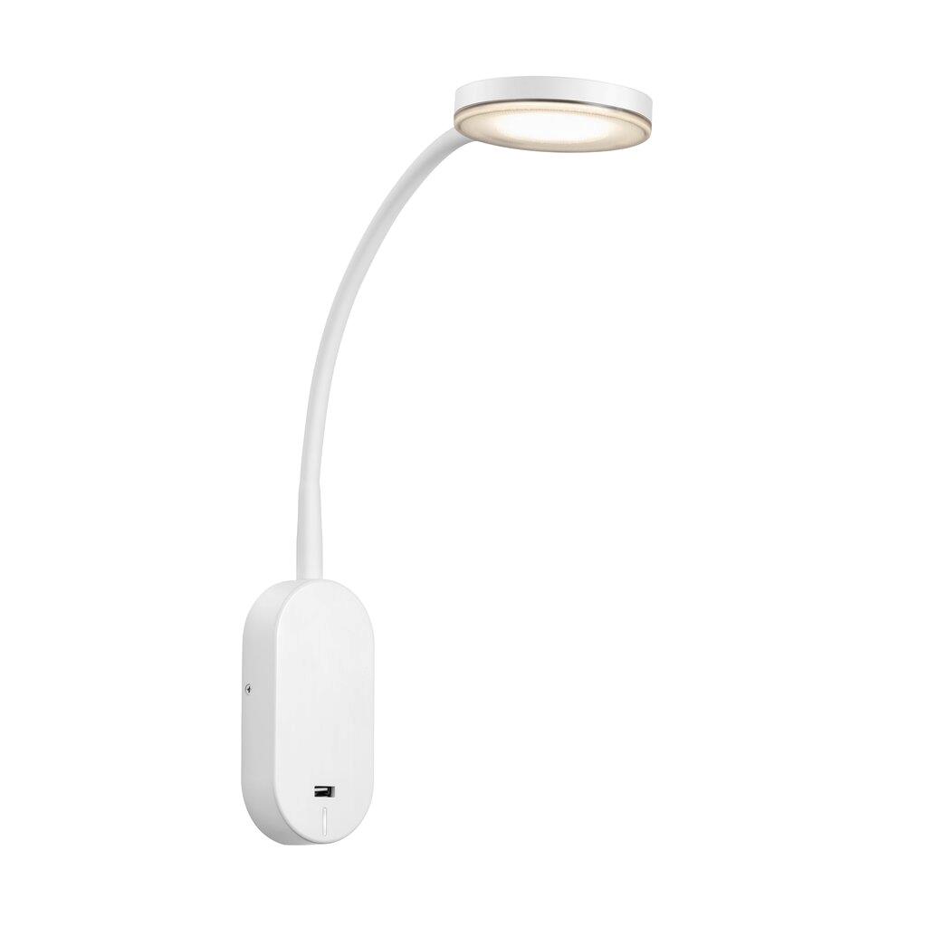 NORDLUX MASON wall light, white plastic; C56cm