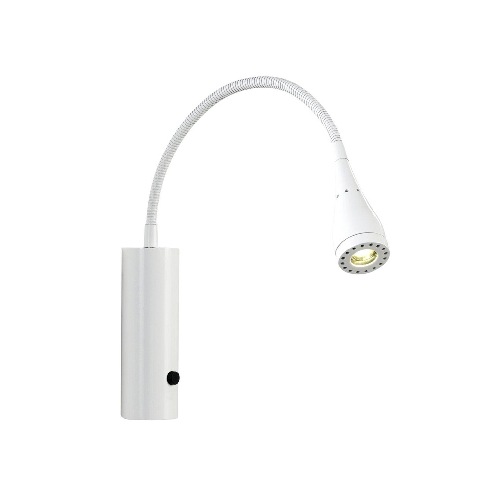 NORDLUX MENTO wall light, white metal; R5xC30cm