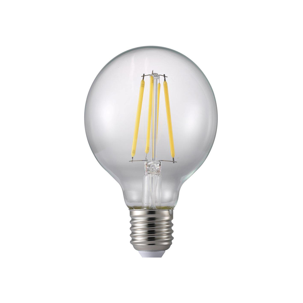 NORDLUX E27 8.3W DIM bulb, clear glass; C11.6cm