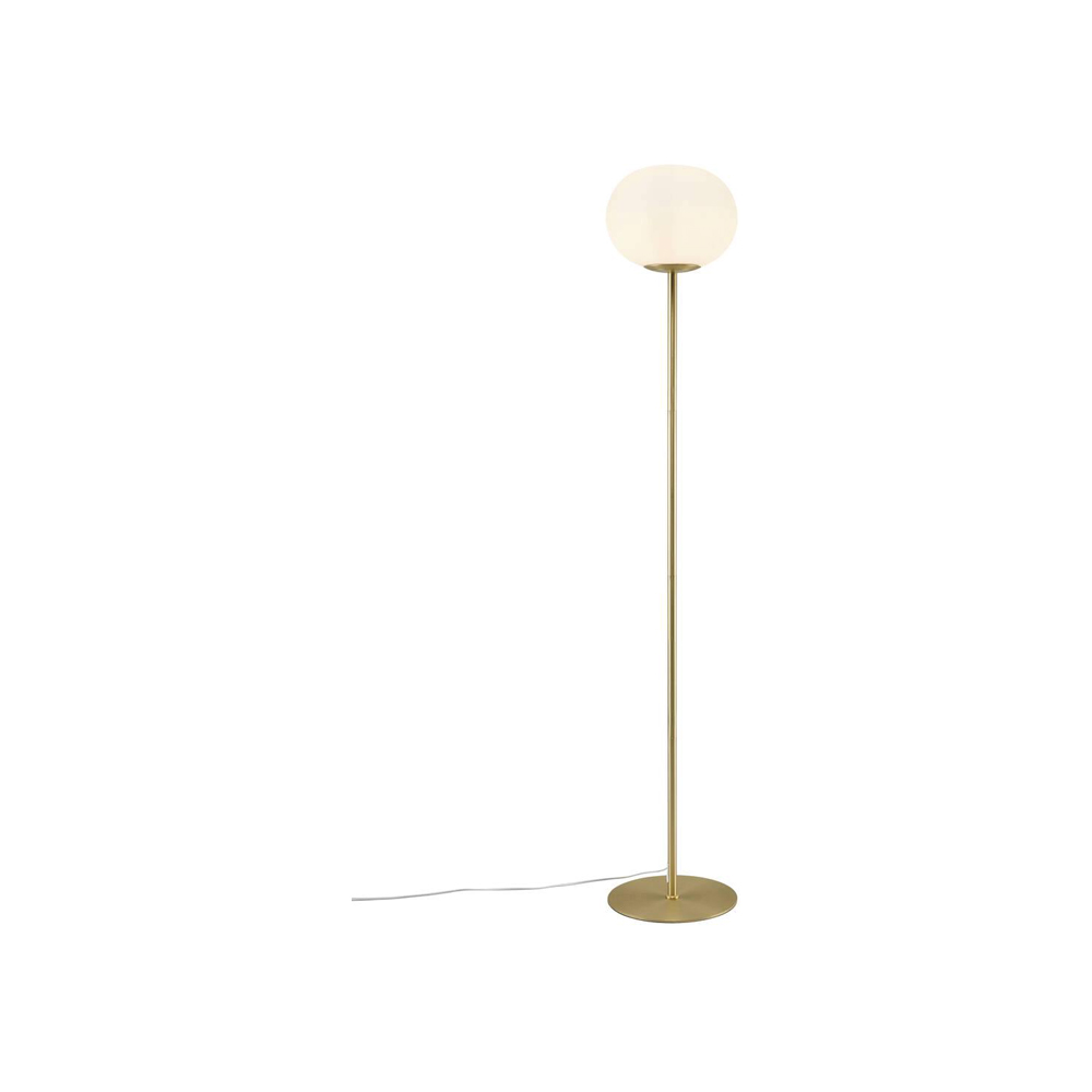 NORDLUX ALTON Tree Lamp | white glass/copper metal base | 27.5xC150cm